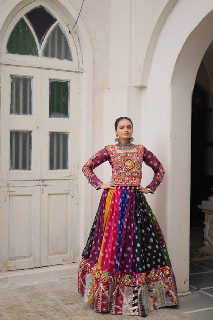 RangBhoomi Navratri Lehenga Choli - Georgette Printed Festive Set