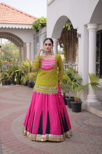 RangBhoomi Navratri Lehenga Choli Collection 2026 - Full-Stitched Festive Set