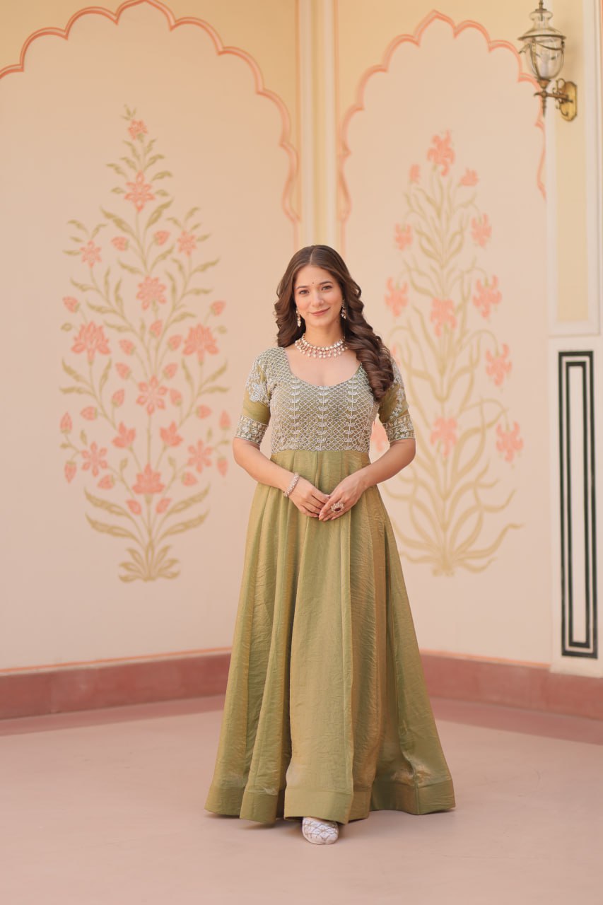 Beaded Radiance Gown