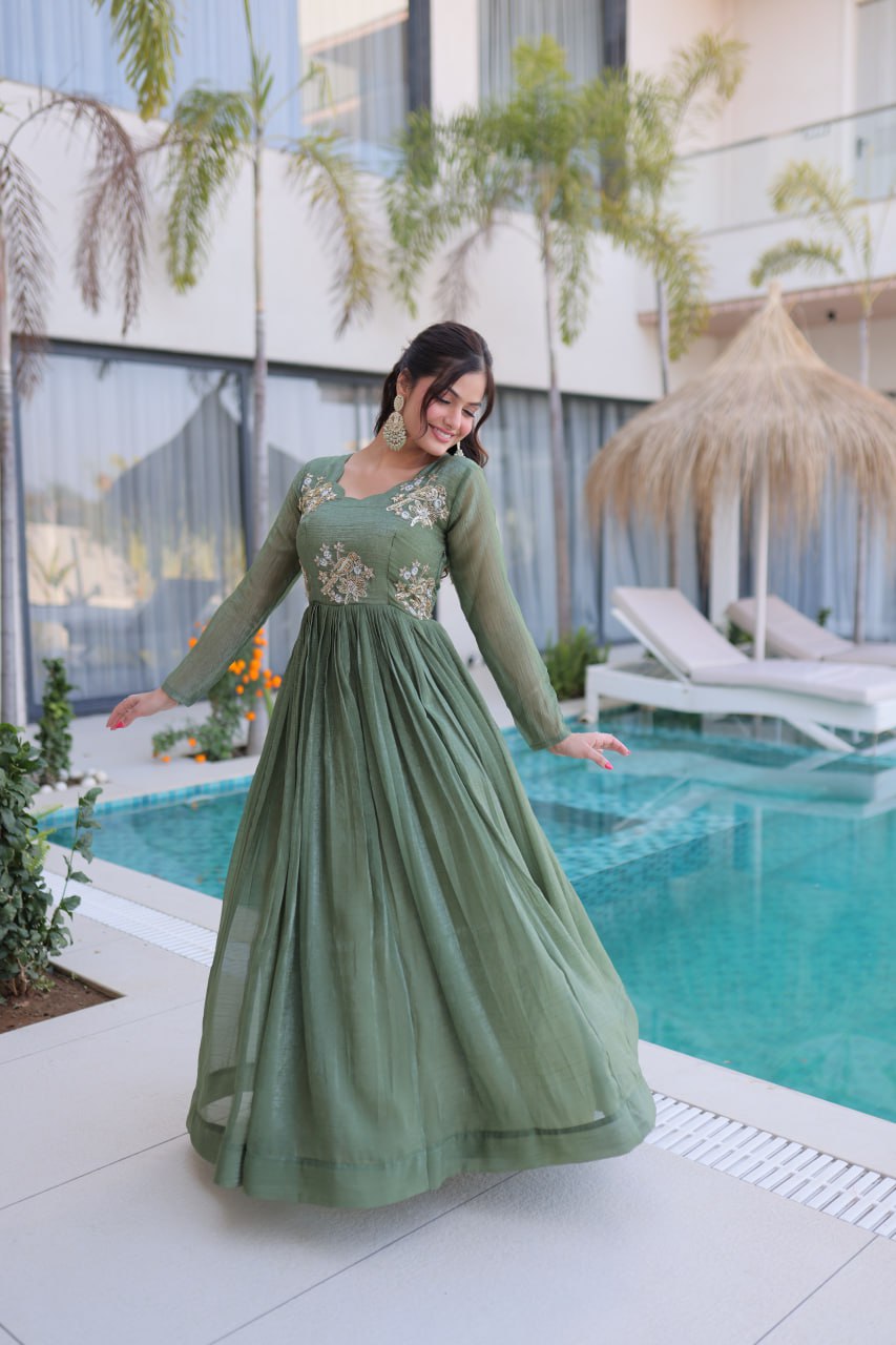 Premium Designer Ready-to-Wear Gown Collection by RangBhoomi