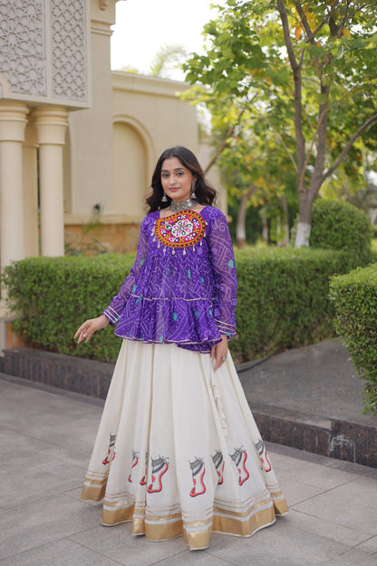 RangBhoomi Navratri Lehenga Choli Collection 2026 - Festive Full-Stitched Set
