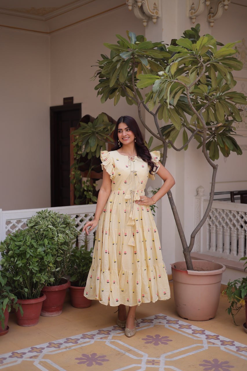 RangBhoomi Premium Designer Ready-Made Cotton Embroidered Kurti Collection 2026