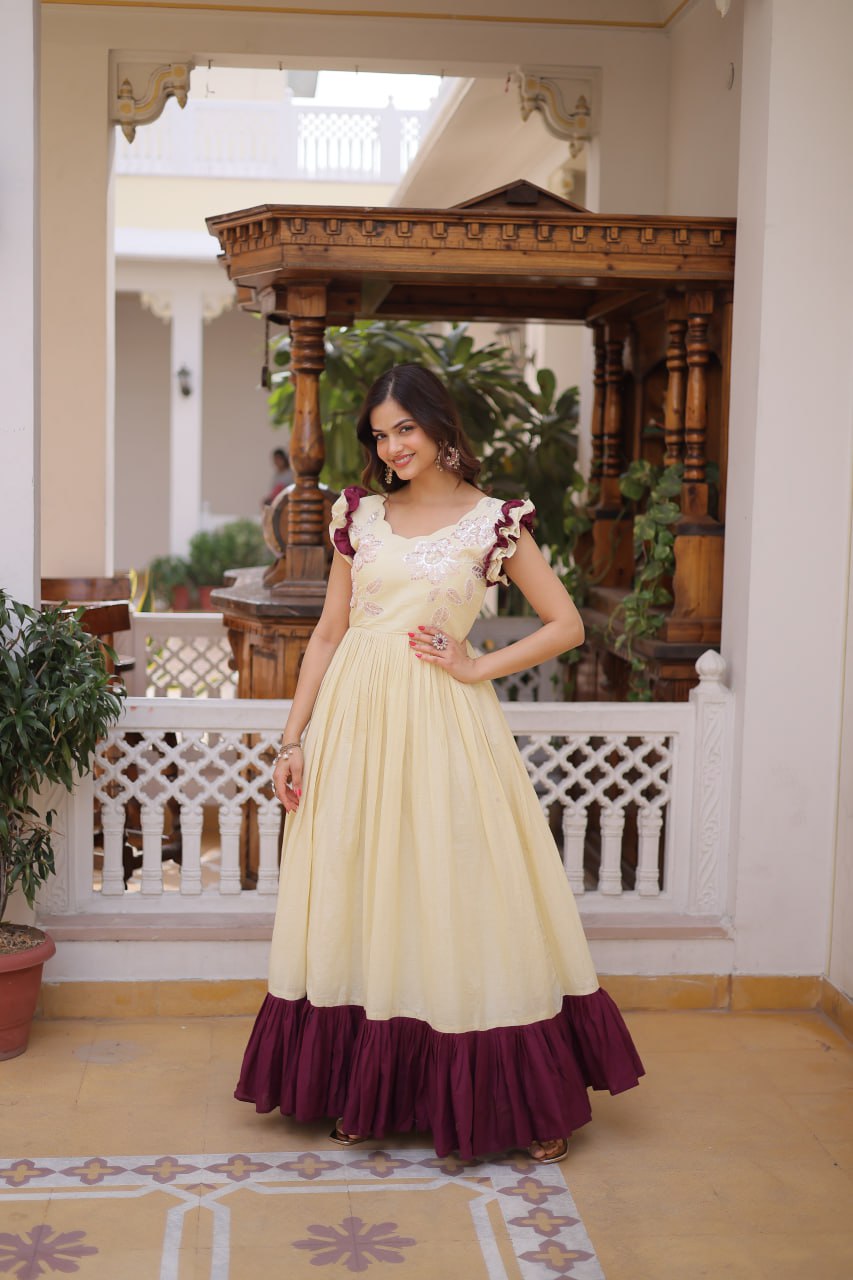 Premium Ready-Made Designer Gown Collection by RangBhoomi