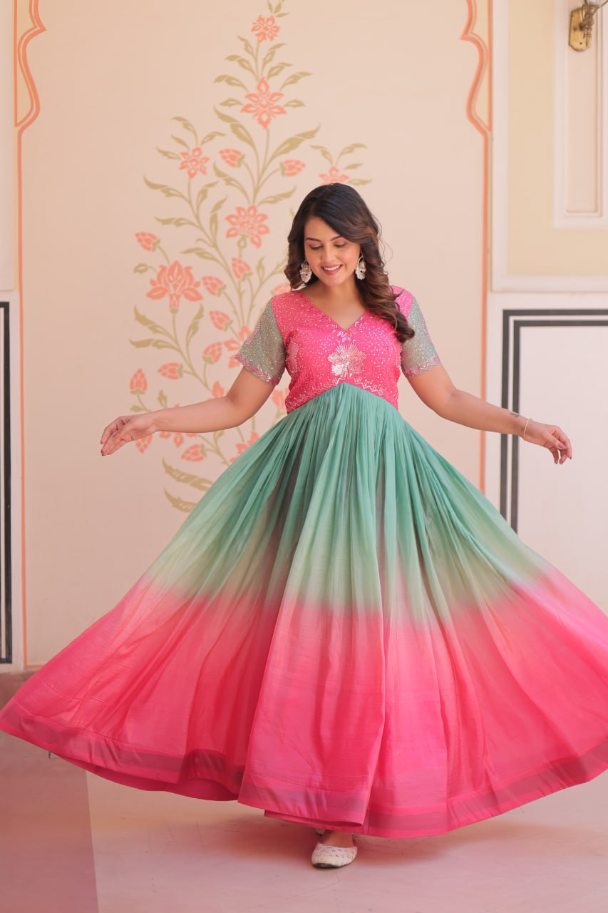 Ombre Gown
