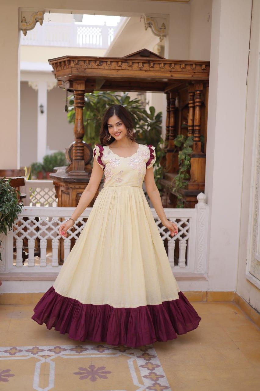 Premium Ready-Made Designer Gown Collection by RangBhoomi